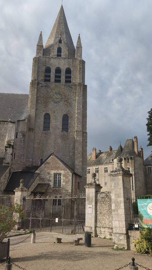 Collegiale Saint Liphard - Dari North-West Entrance, France