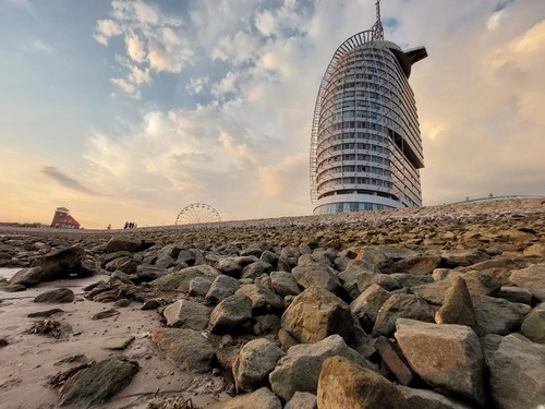 Bremerhaven - From Weserdeich Beach, Germany