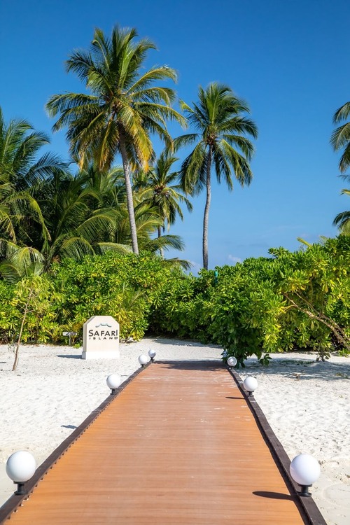 Safari Island Entrance - Maldives