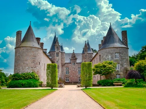 Chateau de Kergrist - Depuis Er voor, France