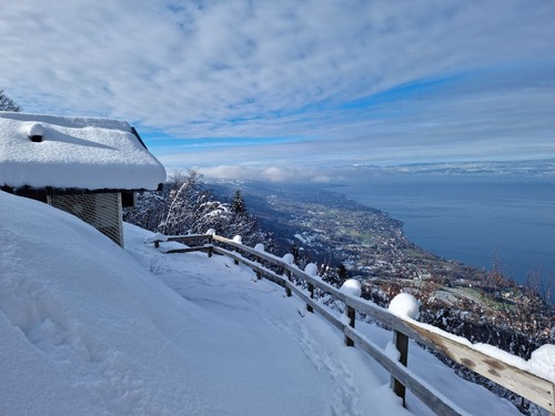 Évian-les-Bains - Aus Viewpoint, France