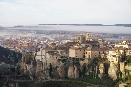 Cuenca - From Mirador del Kiosco del Castillo, Spain