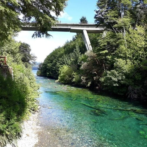 Río Correntoso - Depuis Mirador Río Correntoso, Argentina