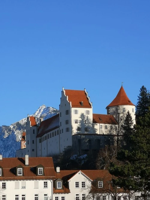 Hohes Schloss Füssen - Desde Parkplatz, Germany