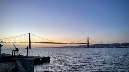 Ponte 25 de Abril - から Cacilhas, Portugal, Portugal