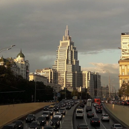 Moscow International Business Center - Aus Garden Ring, Russia
