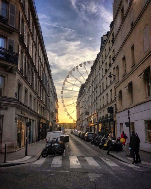 Paris Wheel - From Eglise Saint Roch, France