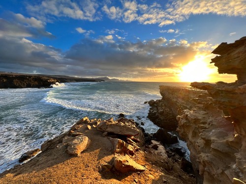 Playa de la Pared - Dari Punta Guadalupe, Spain