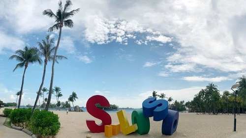 Sentosa Siloso Beach - Singapore