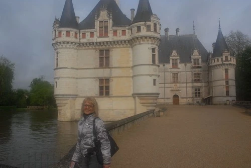 Château d'Azay-le-Rideau - Aus Entrance, France