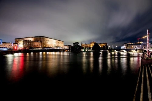 Schloss Stockholm - Des de Ufer Stömgatan, Sweden