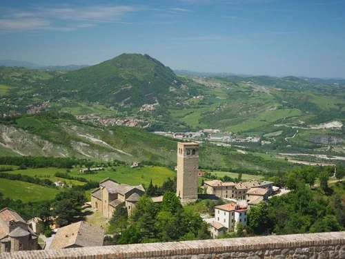 City of San Leo - From Castle of San Leo, Italy