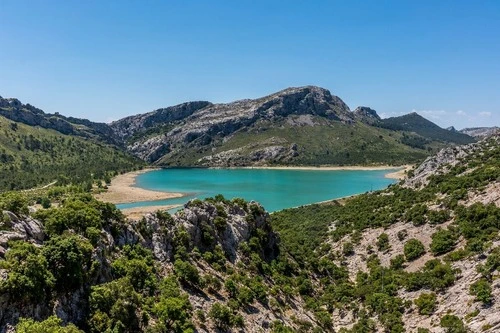 Cúber - Des de Mirador del pantà de Cúber, Spain