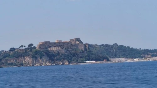 Castello Aragonese di Baia - Aus Traghetto, Italy