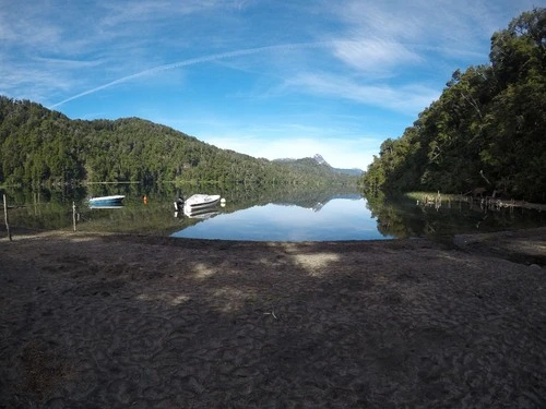 Lago Espejo Chico - Aus Camping, Argentina