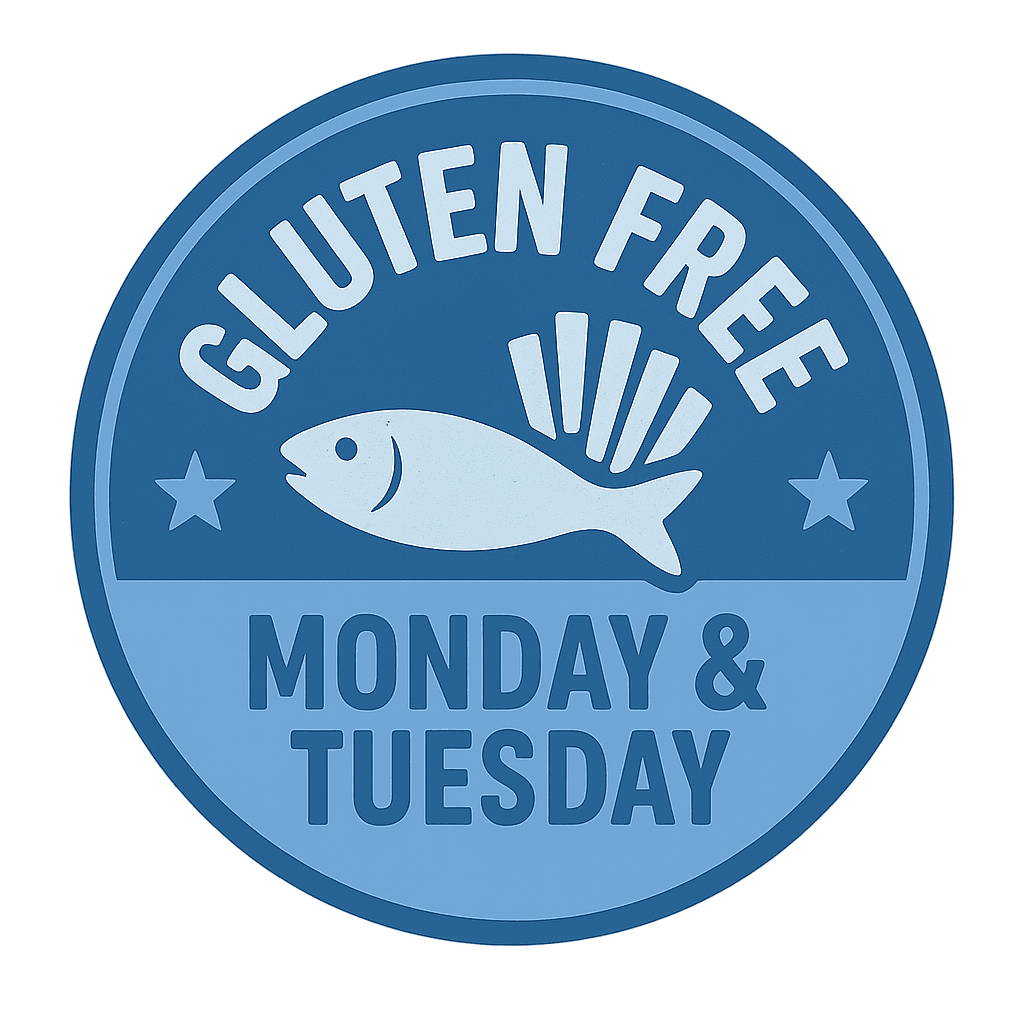 Gluten Free Mondays and Tuesdays!
