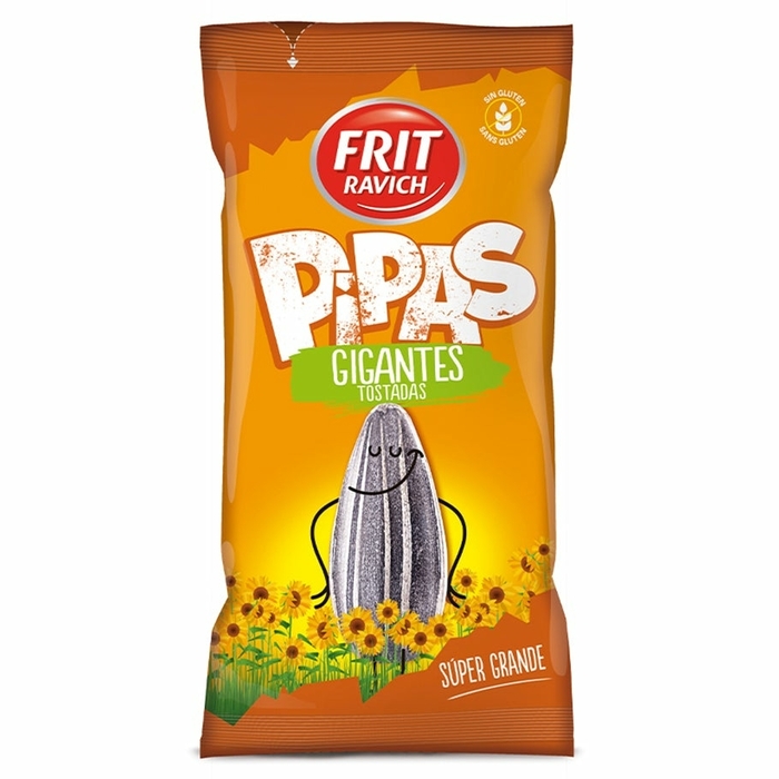 Pipas - Roasted and salted sunflower seeds - Frit Ravich