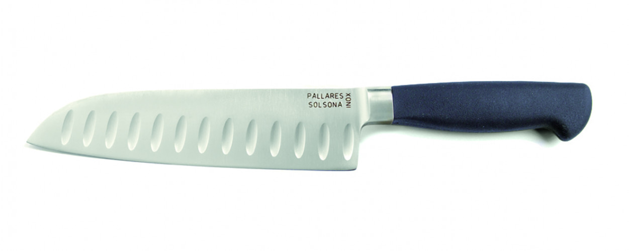 PALLARES-CUCHILLO-SANTOKU-INOX-PROFESIONAL-17CM