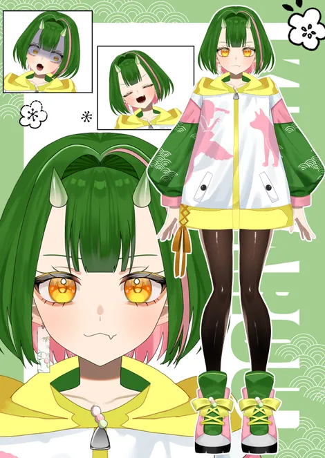 キャラデザ無料！持ち込み可能！パーツ分けイラストを制作します
