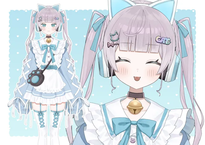 Vtuver用パーツ分けイラスト制作 - おまる - nizima by Live2D Vtuver用パーツ分けイラスト制作 - おまる - nizima by Live2D