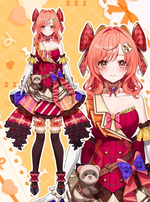 キャラデザからパーツ分けまで】パーツ分けイラスト制作！ - くが