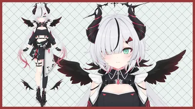イラストオーダー「名無しページ。」 パーツ分けイラストを制作いたします【モデリングなし】 - 神無月シノ