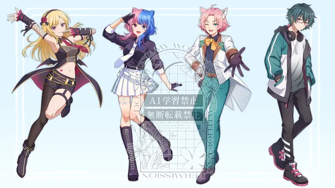 アニメ風立ち絵イラスト制作 - mono - nizima by Live2D