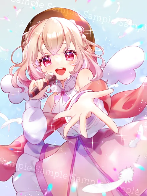 1枚絵、立ち絵(パーツ分け可)等のイラスト制作致します - 雲野あめ