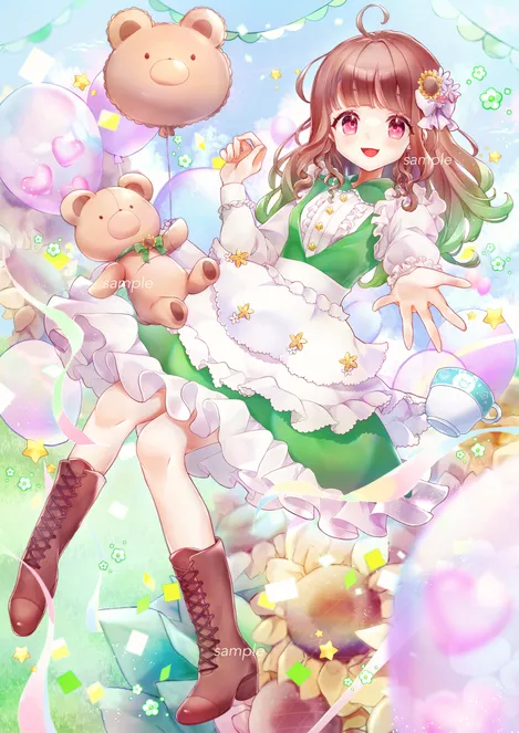 1枚絵、立ち絵(パーツ分け可)等のイラスト制作致します - 雲野 1枚絵、立ち絵(パーツ分け可)等のイラスト制作致します - 雲野