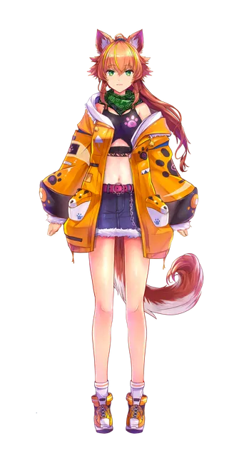 Vtuber用Live2DやSD、メインビジュアル制作 - kasi - nizima by Live2D