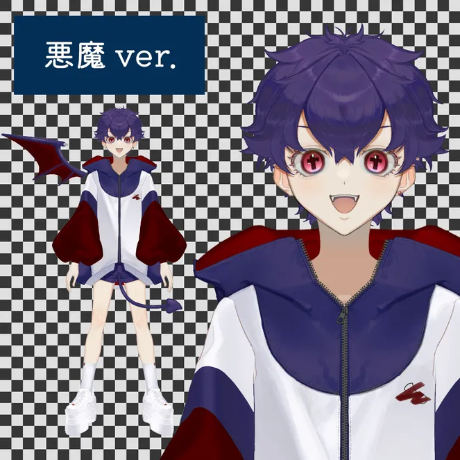 汎用モデル】天使/悪魔な子【パーツ分け済みPSD】 - もたか - nizima