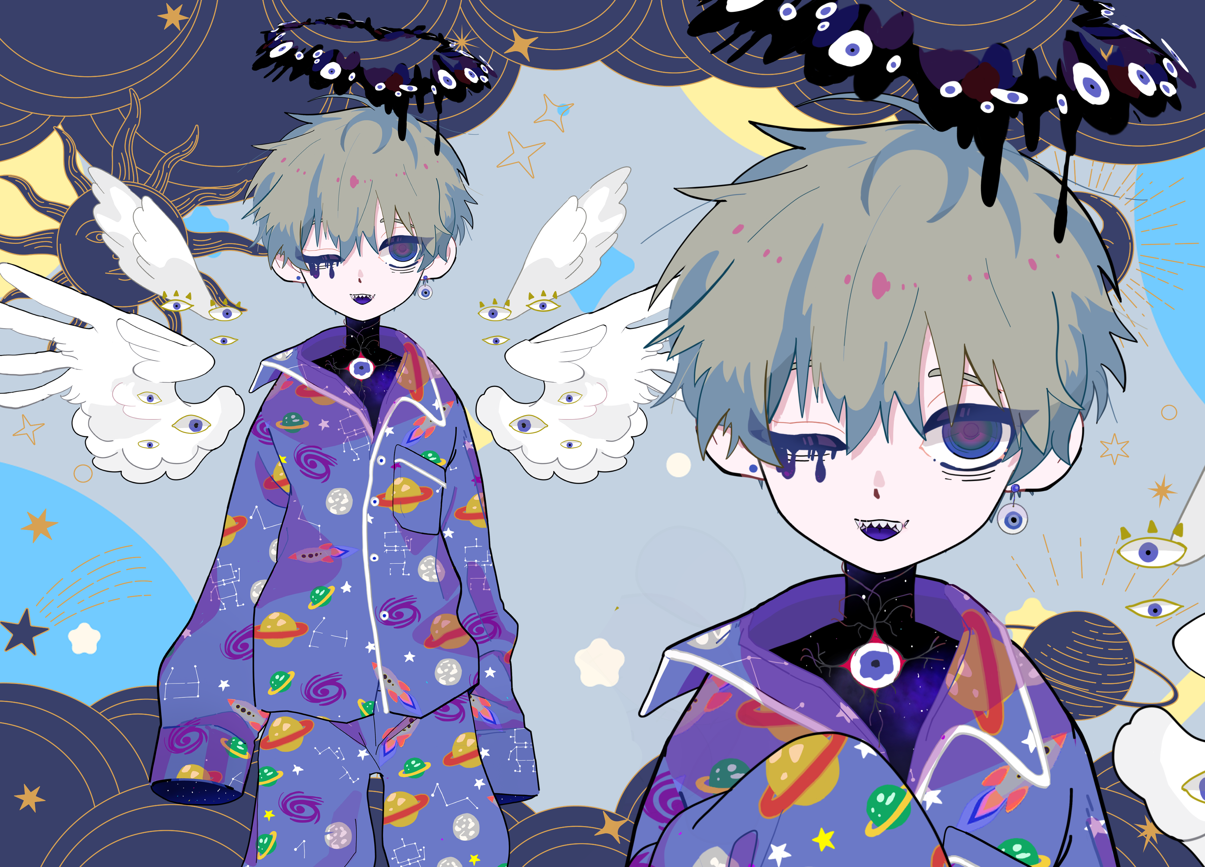 限定1点】ヘドロ天使くん - べすらぼ - nizima by Live2D