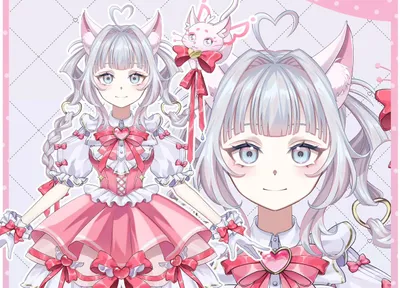 絶アイ 魔法少女 猫 nizima by Live2D