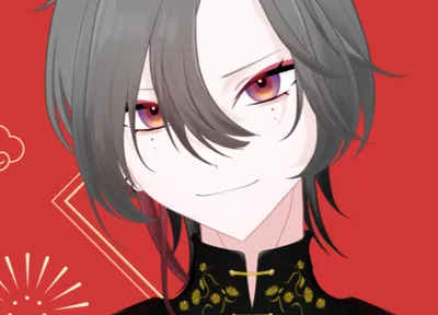 限定1点】黒髪赤目男性モデル【VTS対応】 - Shiz - nizima by 限定1点】黒髪赤目男性モデル【VTS対応】 - Shiz - nizima by