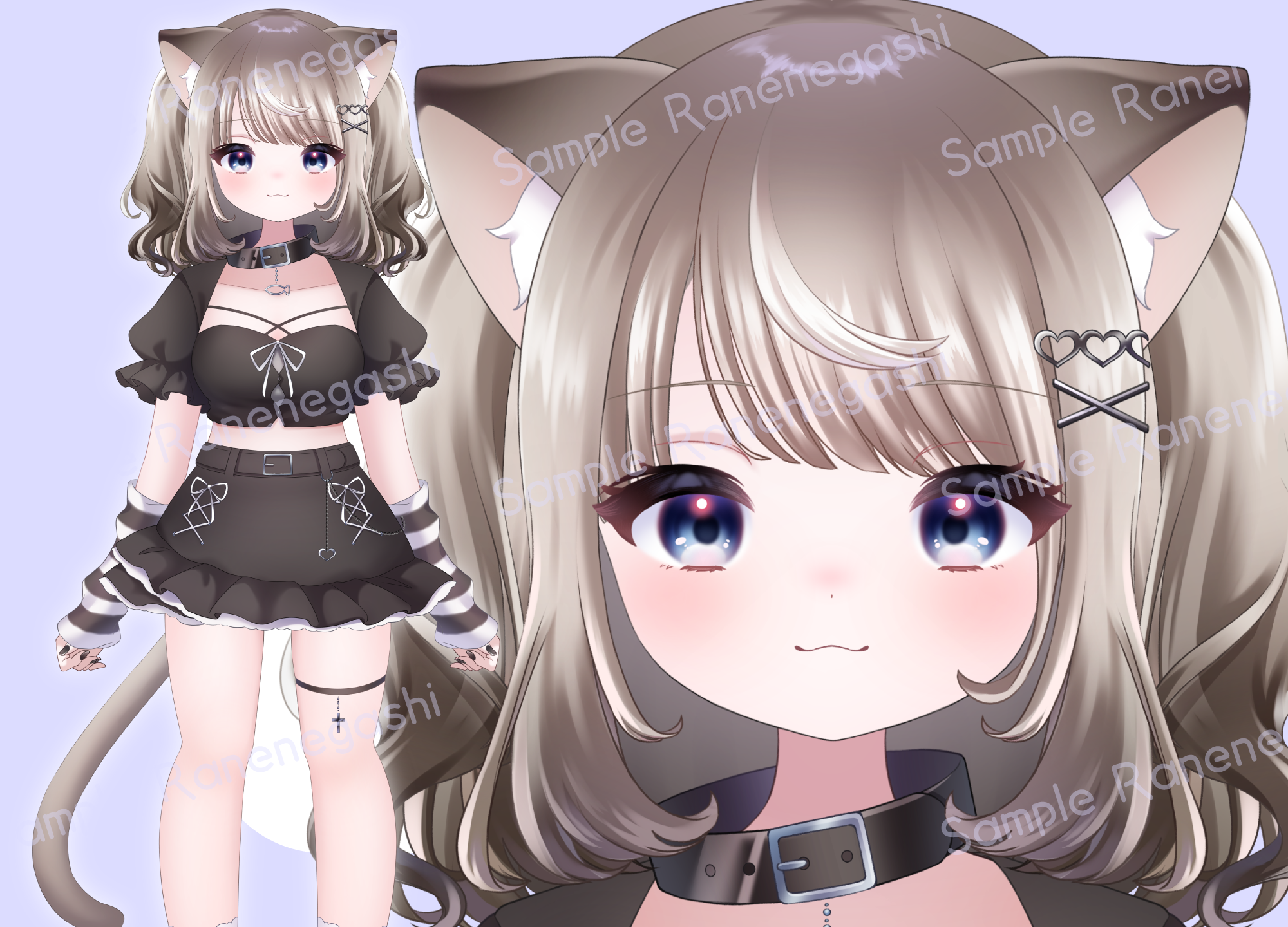 販売予定】シャム猫ちゃん - ラネネ菓子 - nizima by Live2D