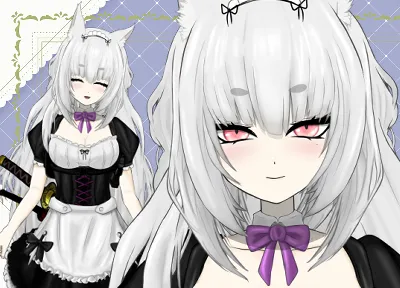 限定1点】差分ﾓﾘﾓﾘな地雷系天使ちゃん【VTS対応】 - p(4) - nizima by