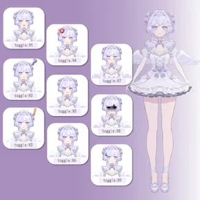live2d汎用ボディ【精霊ちゃん】 - Ken0317 - nizima by Live2D