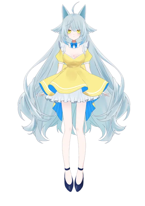 パーツ分け済みPSD】獣耳の女の子【限定1点】 - もぐもぐ - nizima by