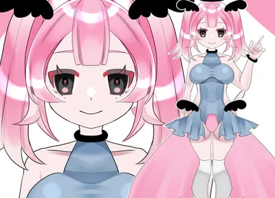 パーツ分け済みPSD】天使ちゃん【汎用モデル】 - あさ - nizima by Live2D