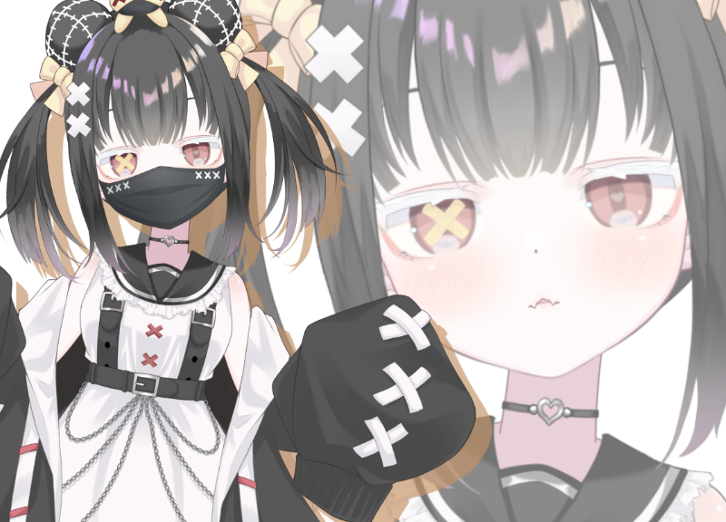 くまドール❤︎三姉妹♥三女【表情×8】 - Rim博士 - nizima by Live2D