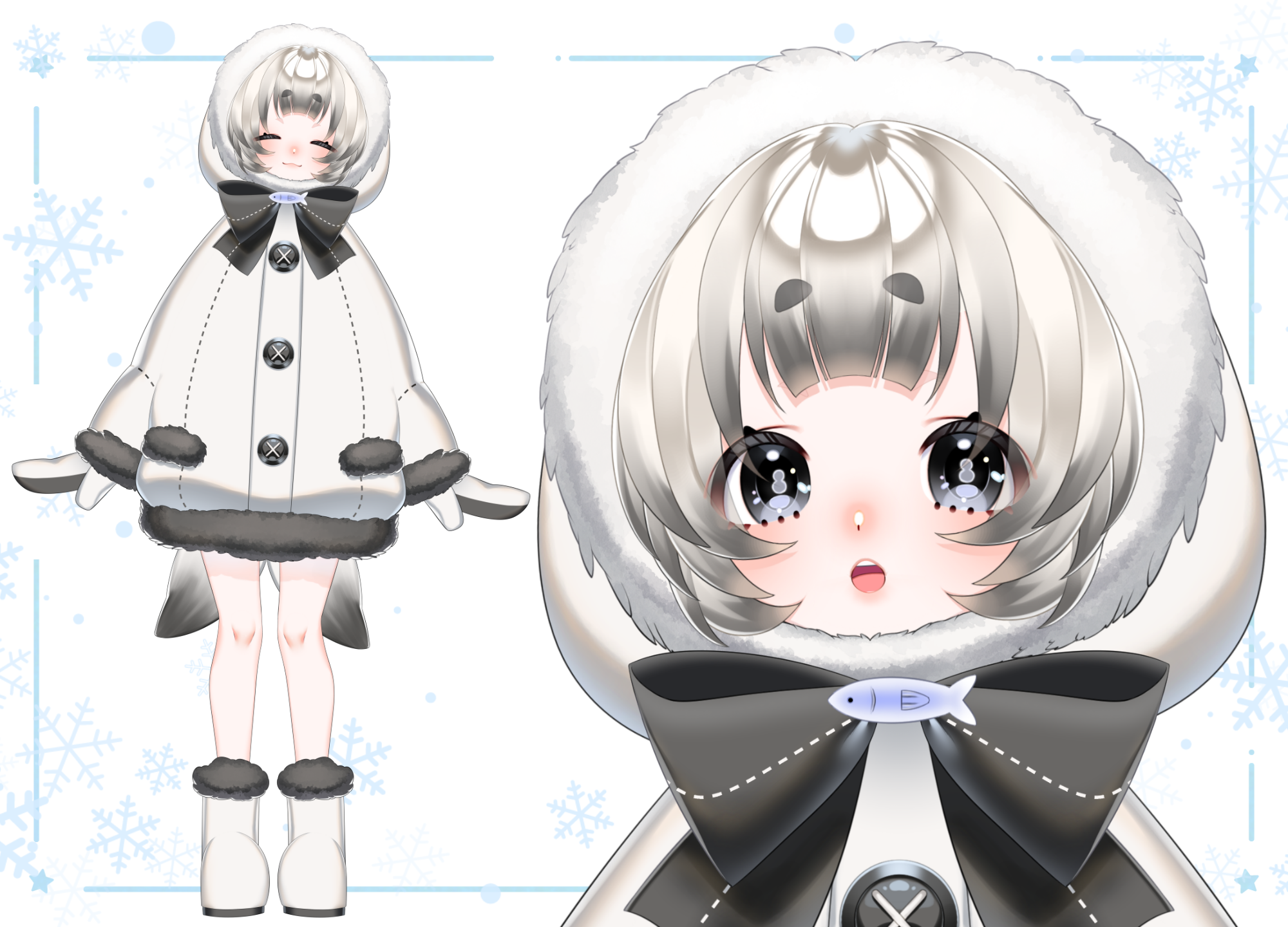 限定一点】アザラシちゃん！ - ももせﾁｬﾝ - nizima by Live2D