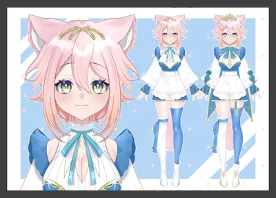FaceRig、実用モデル参考 - 砲介 - nizima by Live2D