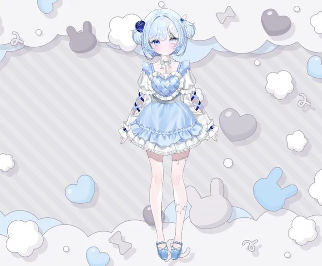 あおりんごちゃん - あひるに - nizima by Live2D あおりんごちゃん - あひるに - nizima by Live2D