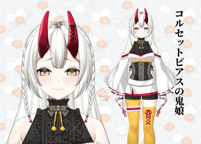 鬼の冥界案内人のVtuber - kawase - nizima by Live2D