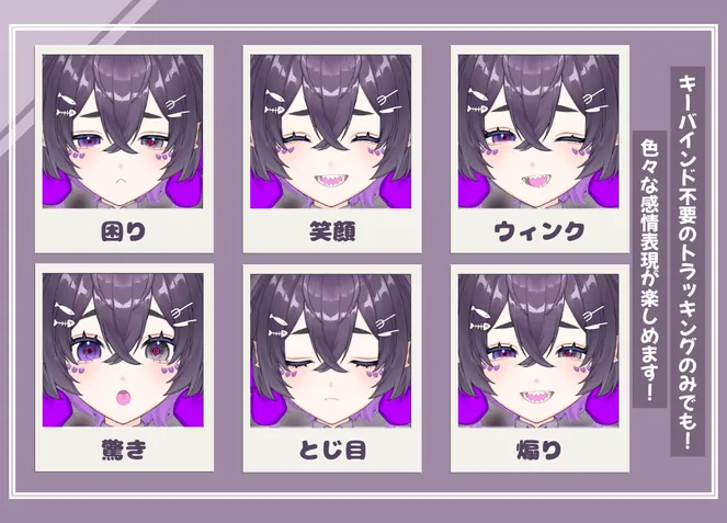 さめちゃん　専用 限定1点】オッドアイのさめちゃん【VTS/nizimaLIVE対応】 - つきね