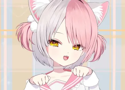 白黒な猫耳メイド - kirarin - nizima by Live2D