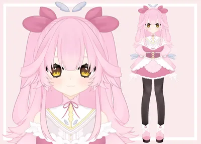 ウサギ天使の女の子 - kawase - nizima by Live2D