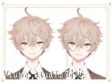 猫耳女の子【VtuberStudio】 - plus9 - nizima by Live2D