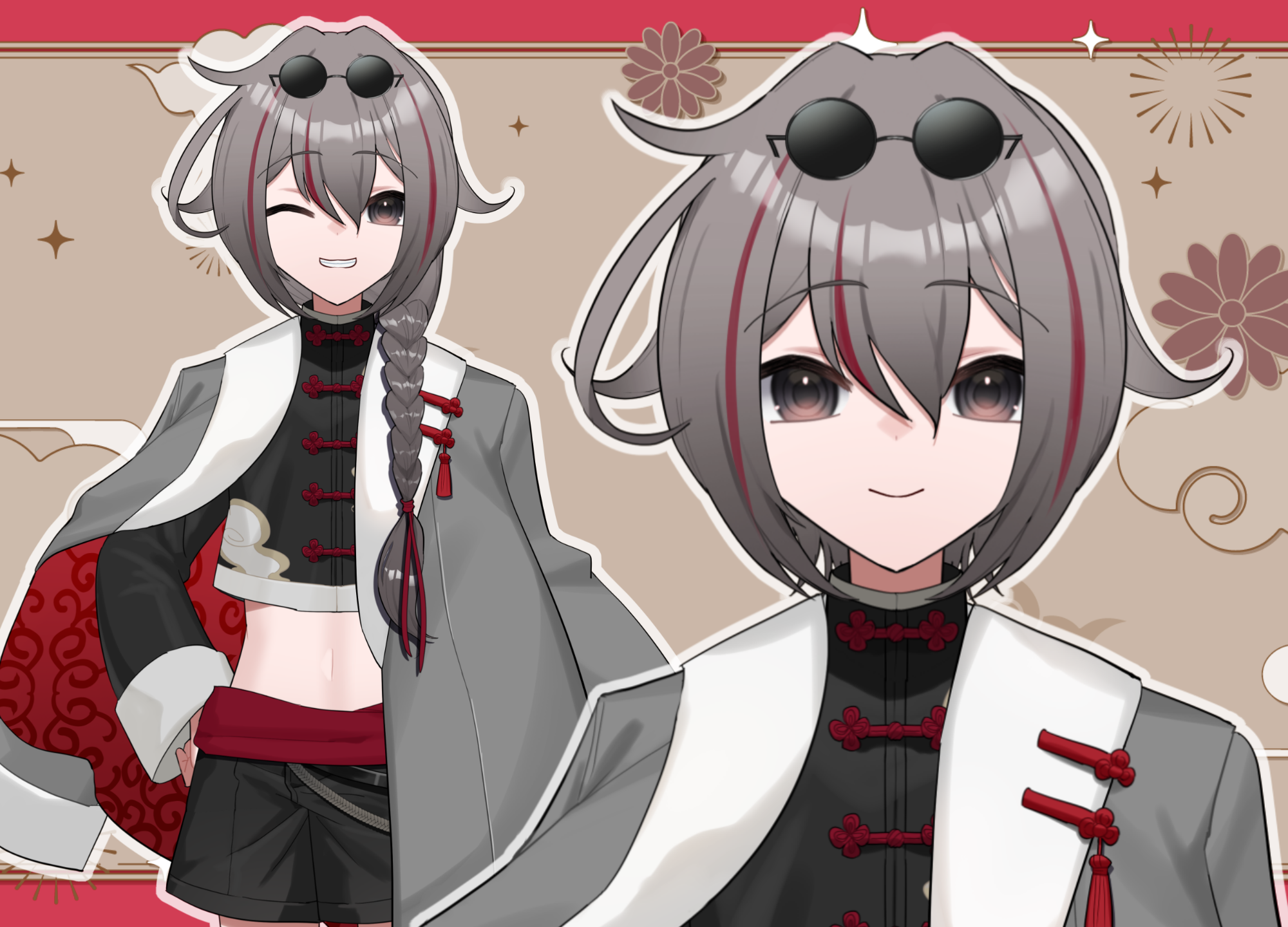 ティーチ　チャイナ　プロモ 限定一点】中性チャイナ - B-Live.Studio - nizima by Live2D