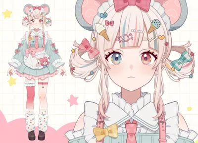 限定1点】ピンクツインテの女の子【VTS対応】 - 珠里 - nizima by Live2D
